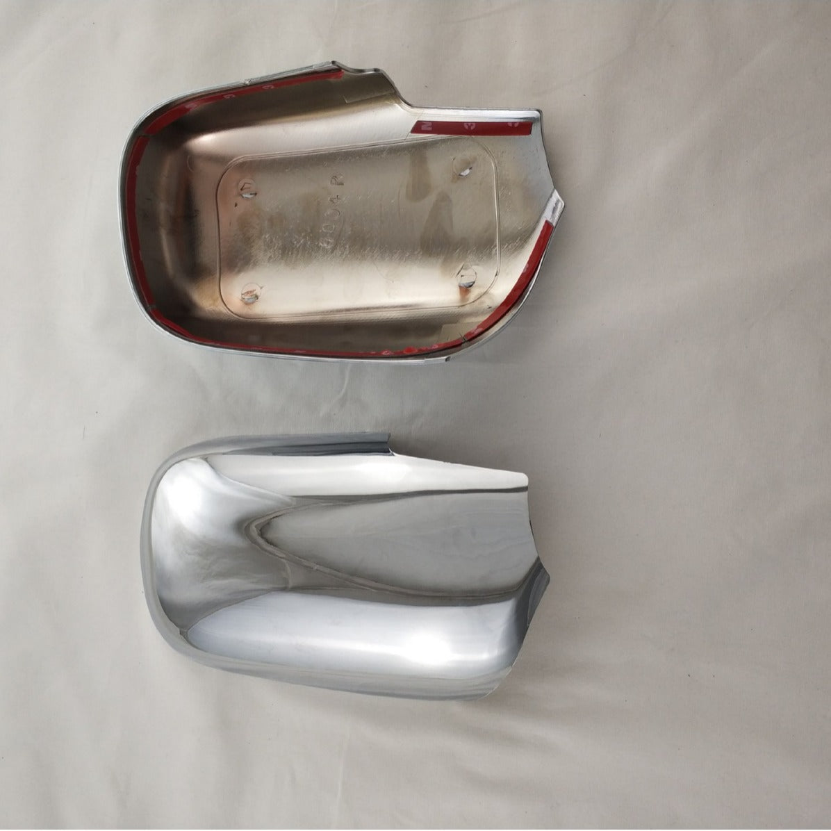 Suitable For 2000 Toyota Yaris Rearview Mirror Cover, Car Electroplated Protective Mirror Cover Shell, Vitz Reversing Mirror