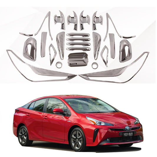 Suitable For 16-19 Toyota PRIUS Door Bowl Handle Fuel Tank Cover Large Lampshade Taillight Rearview Mirror Cover