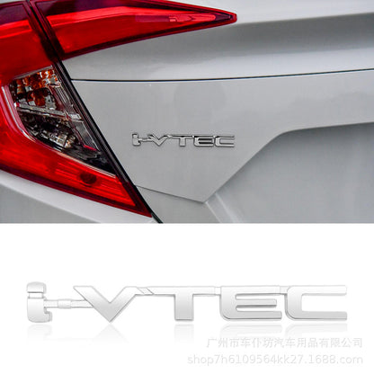 Suitable For Honda 10th Generation New CIVIC CIVIC Accord Metal Car Logo Stickers Rear Trunk Car Logo Decorative Stickers Modification