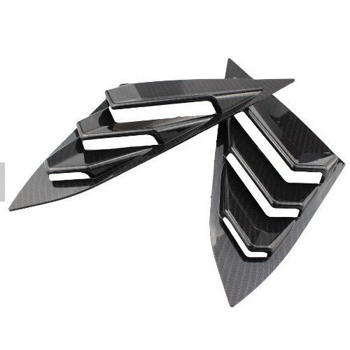 Tenth Generation Civic Rear Triangle Window Quarter Glass Louvers