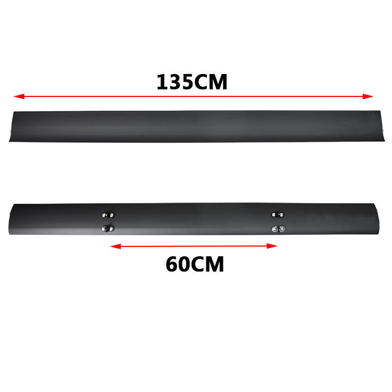 Car Modification Parts Aluminum Alloy Single-Layer Punched Rear Wing Sedan Universal Spoiler 135cm Fixed Wind Wing Dropshipping