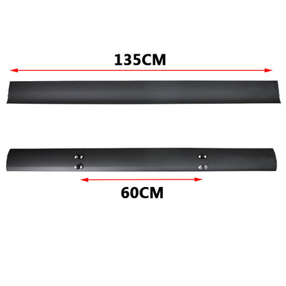 Car Modification Parts Aluminum Alloy Single-Layer Punched Rear Wing Sedan Universal Spoiler 135cm Fixed Wind Wing Dropshipping