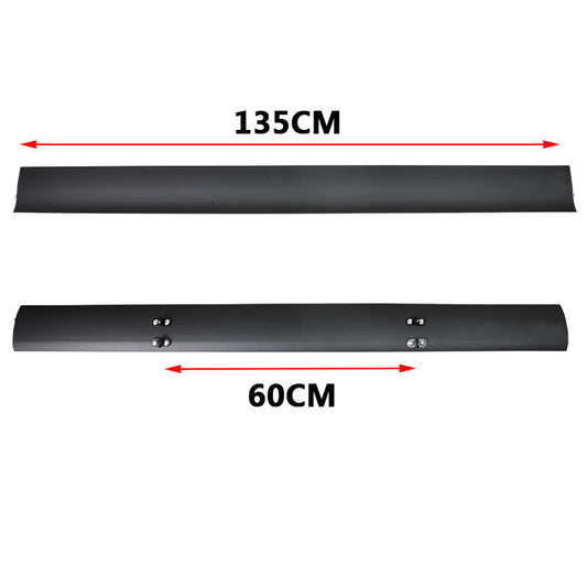 Car Modification Parts Aluminum Alloy Single-Layer Punched Rear Wing Sedan Universal Spoiler 135cm Fixed Wind Wing Dropshipping