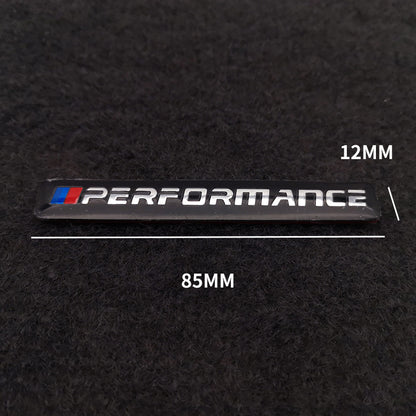 Performance Modified Car Logo Three-dimensional Metal Thin Decorative Car Sticker