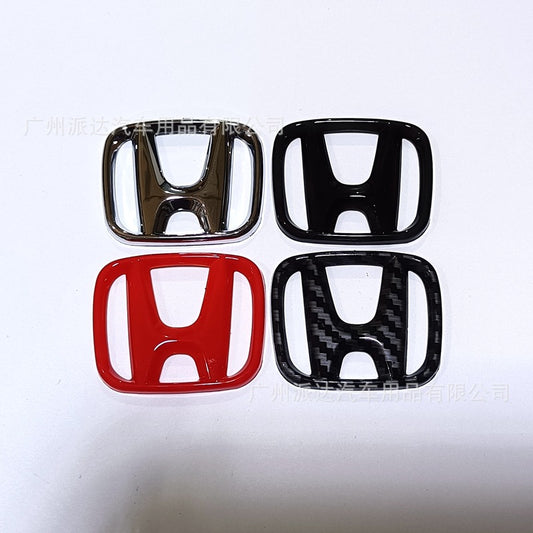 Modified Civic Fit UCXRV Haoying Accord Horn Cover Mark Suitable For New And Old Honda Steering Wheel Car Mark H-Logo