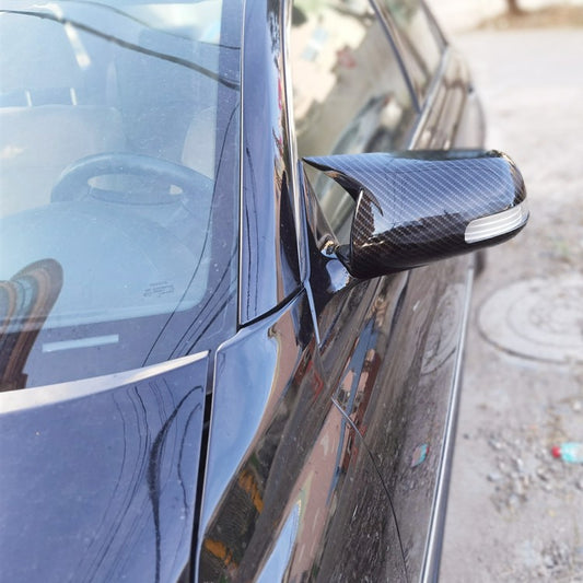 Suitable For Toyota Reiz 08-09 Models, Carbon Fiber Rearview Mirror Horn-Shaped Cover, Car Styling Modification Parts