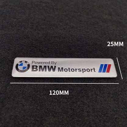 Performance Modified Car Logo Three-dimensional Metal Thin Decorative Car Sticker