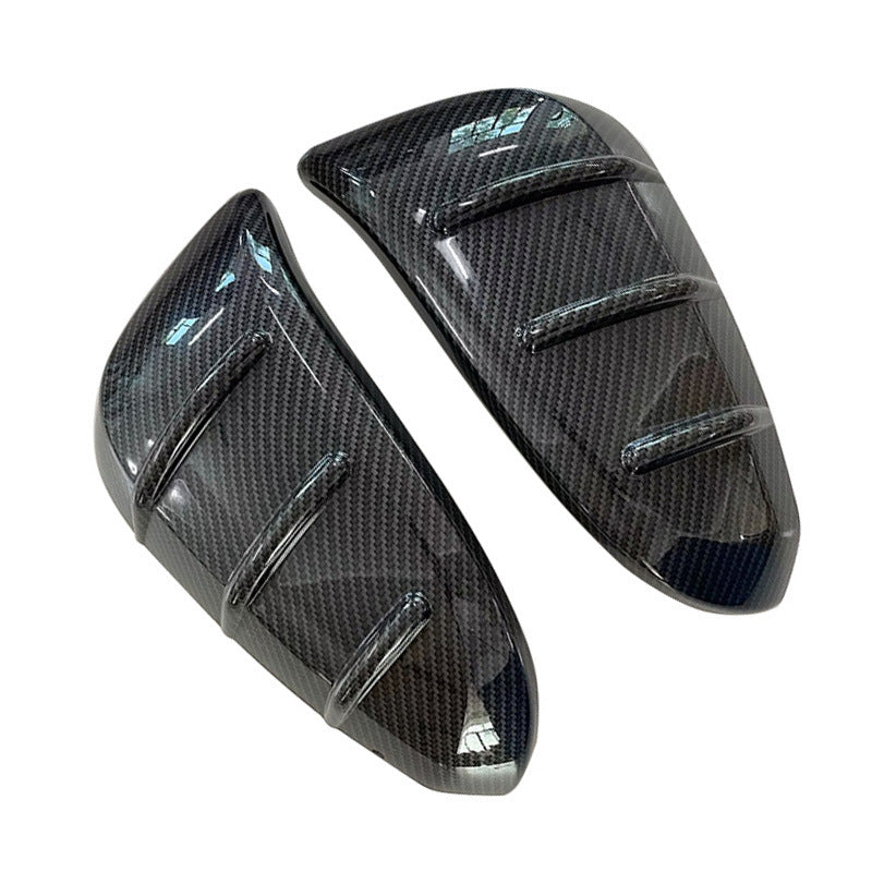 HILUX REVO FORTUNER 2015-2023 Carbon Fiber Water Transfer Rearview Mirrors Cover Carbon Fiber