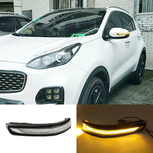 Kia Sportage KX5 Reversing Mirror Light Rearview Mirror Lampshade Shell LED Rearview Mirror Turn Signal
