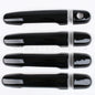 Toyota Hilux Vigo 05-14 Door Handle Cover Chrome, Carbon Patren and Glossy Black
