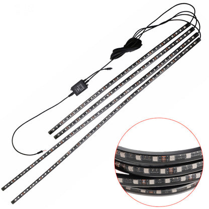 Car Chassis Light Decoration Colorful Voice Control Atmosphere Light Highlight Modified Car Chassis Light Waterproof Flash Led Streamer Light