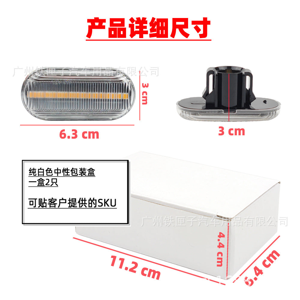 Mercedes-Benz LED Fender Light BenzSmartFORTWOCoupe(453)Cabriolet Side Light