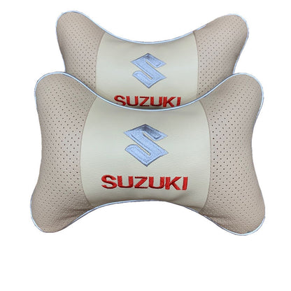 Suzuki Jimny Swift Sx4 Shangyue Alto Fengyu Vitra Car Pillow Neck Pillow Leather Cushion