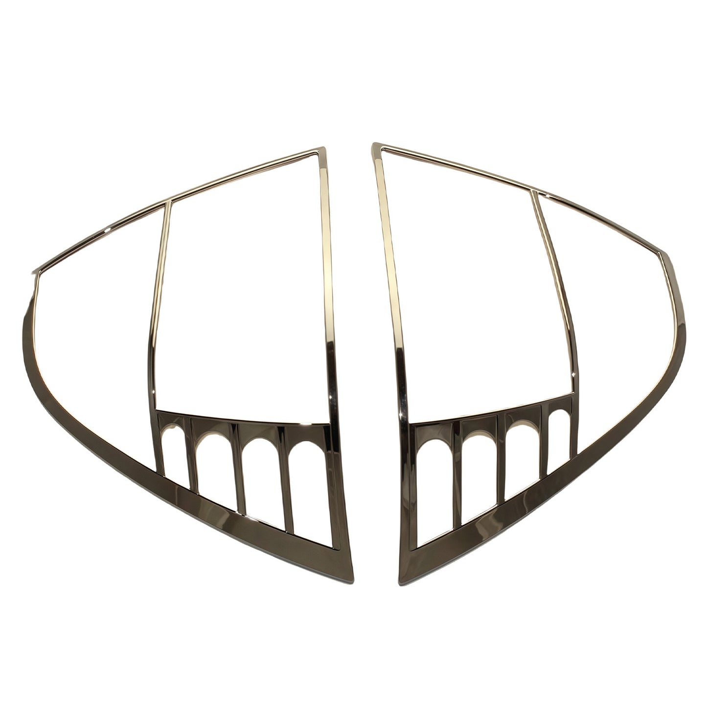 Suitable For 2005-2007 Corolla Rear Lampshade Foreign Version Taillight Frame Car Abs Chrome Decoration