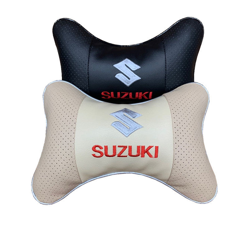 Suzuki Jimny Swift Sx4 Shangyue Alto Fengyu Vitra Car Pillow Neck Pillow Leather Cushion