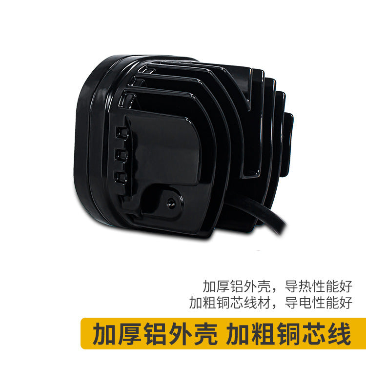 High-Brightness Four-Eye Clover Led Electric Vehicle Headlight 3inch Square Off-Road Vehicle Waterproof Modified Spotlight 4X4 Headlight