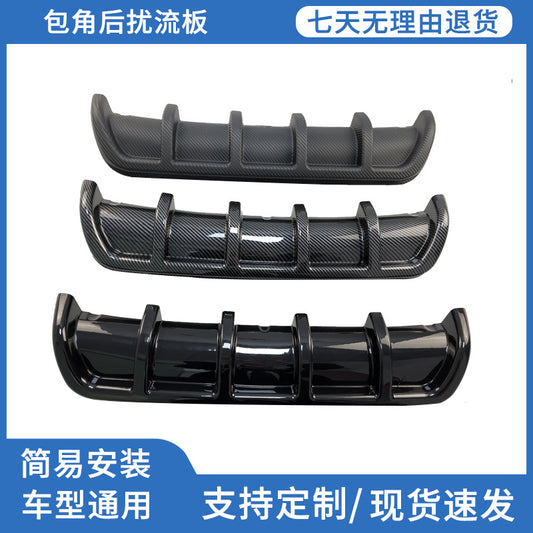 Universal Car Modification Rear Bumper Spoiler Surround Windshield Shark Fin Deffuser