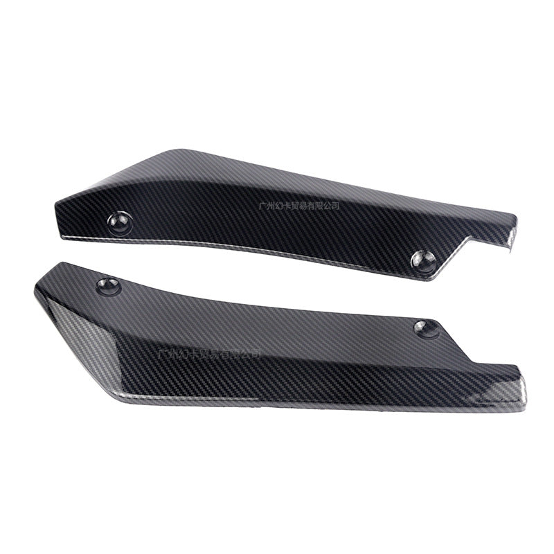 Car Universal Rear Corner Modification Rear Surround Corner Anti-Collision Decorative Rear Corner Protector Rear Lip Rear Spoiler Modification Parts