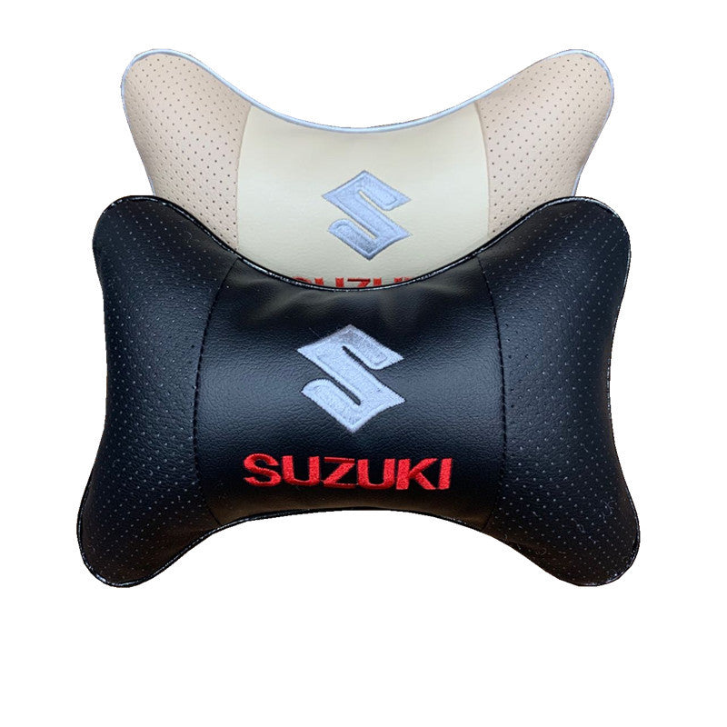 Suzuki Jimny Swift Sx4 Shangyue Alto Fengyu Vitra Car Pillow Neck Pillow Leather Cushion