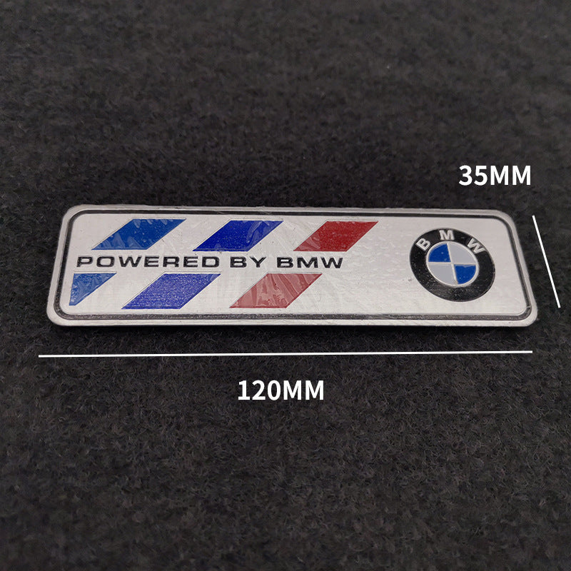 Performance Modified Car Logo Three-dimensional Metal Thin Decorative Car Sticker