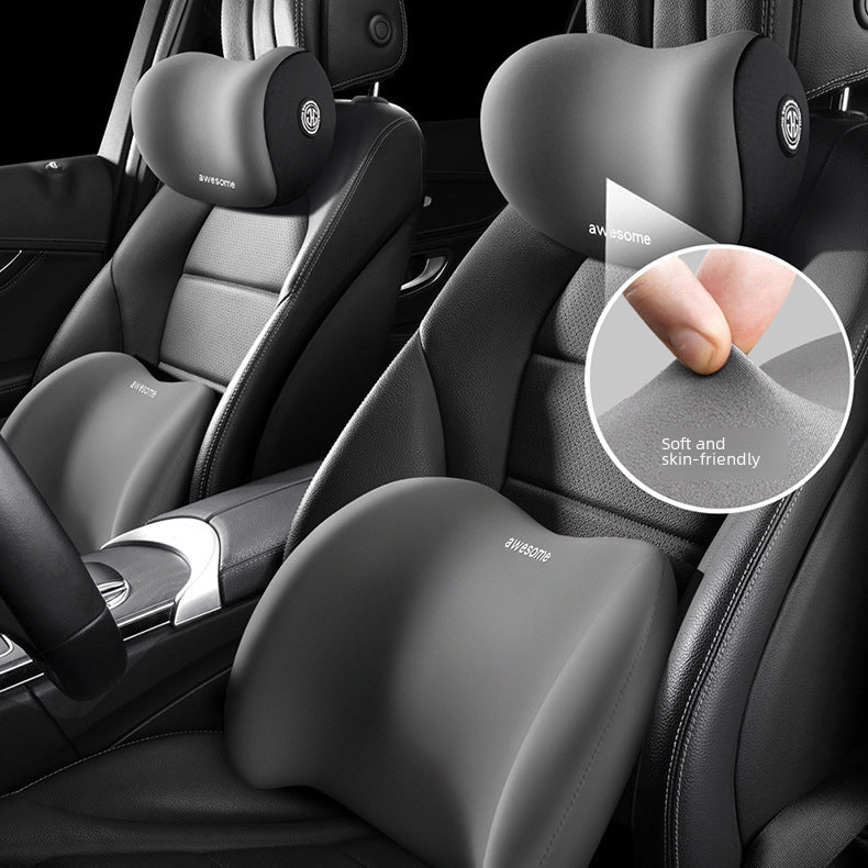 Car Headrest Neck Pillow Car Aviation Grade Neck Pillow Car Car Seat Summer Driving Headrest Pillow