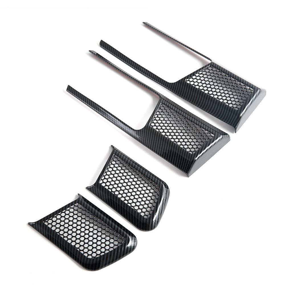 Suitable For 23 Byd Shark6 Inner Armrest Frame Steering Wheel Shark Gear Frame Air Outlet Car Interior Modification