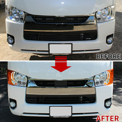 Suitable For Toyota Sea Lion HIACE 200 Series 13 Years ~ Headlight Lampshade Modification Parts