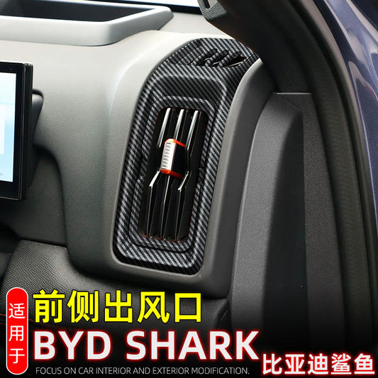 Suitable For Byd Shark6 Front Side Air Outlet Byd Shark Left And Right Air Conditioning Outlet Decorative Frame Interior Sticker