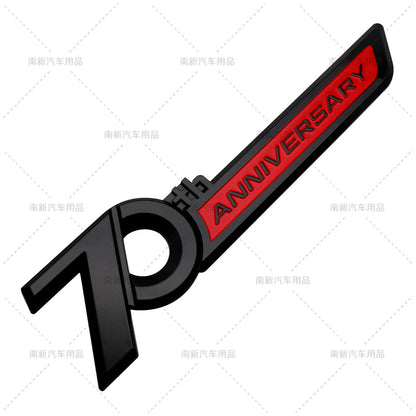 Suitable For Toyota Land Cruiser Lc200 Rear Side Emblem, New Land Cruiser Modified 70Th Anniversary Edition Sticker