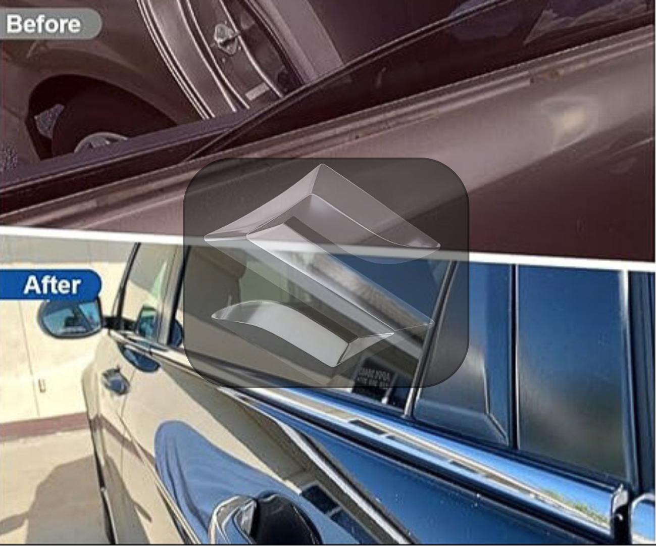 SUZUKI Cars High Quality Weather Strip Chrome Stylish & Secure Fitting guaranteed