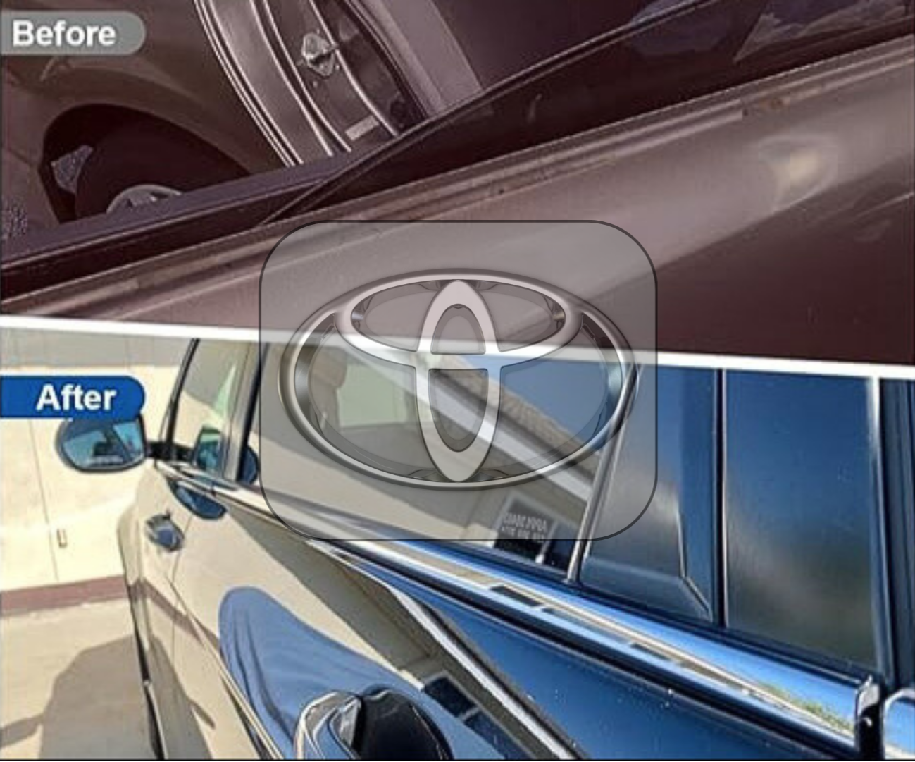 TOYOTA Cars High Quality Weather Strip Chrome Stylish & Secure Fitting guaranteed