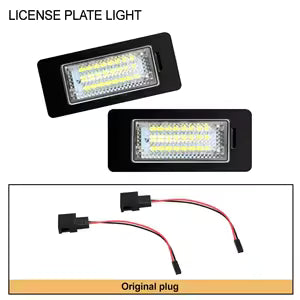 Car LED License Plate Lights (Audi)