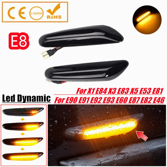 Smoke LED Car Side Lights