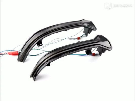 BMW 5Series 7Series G30, G31, G32, G11, G12 Side Mirror NEON Light Dynamic Flowing Water Turn Signal