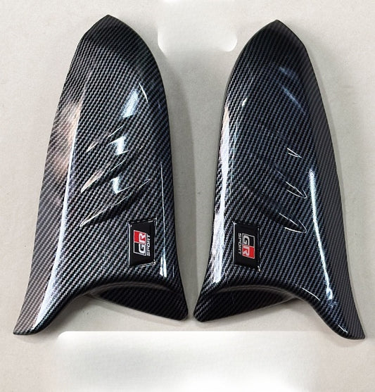 HILUX REVO, ROCCO and FORTUNER 2015-2023 Carbon Side Mirrors Cover Batman Style