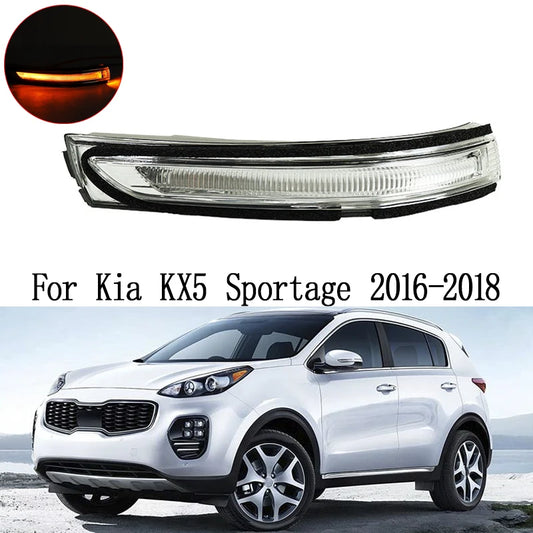 Kia Sportage KX5 Reversing Mirror Light Rearview Mirror Lampshade Shell LED Rearview Mirror Turn Signal
