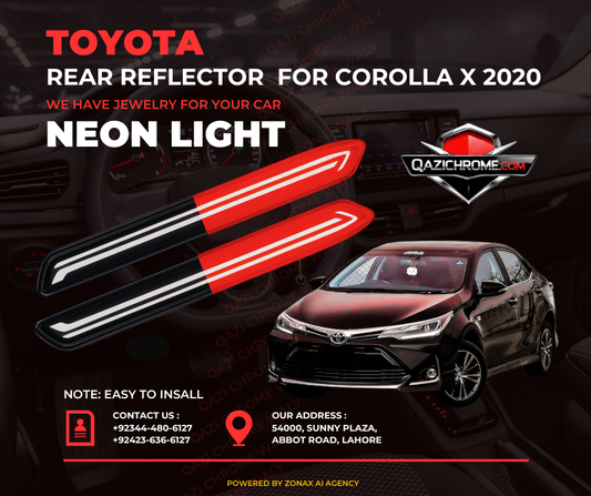 Brilliant Neon Rear Bumper Light for Toyota RAV4 2019-2020 & Camry 2006-2014 – Lexus IS-F, GX470, RX300 Compatible