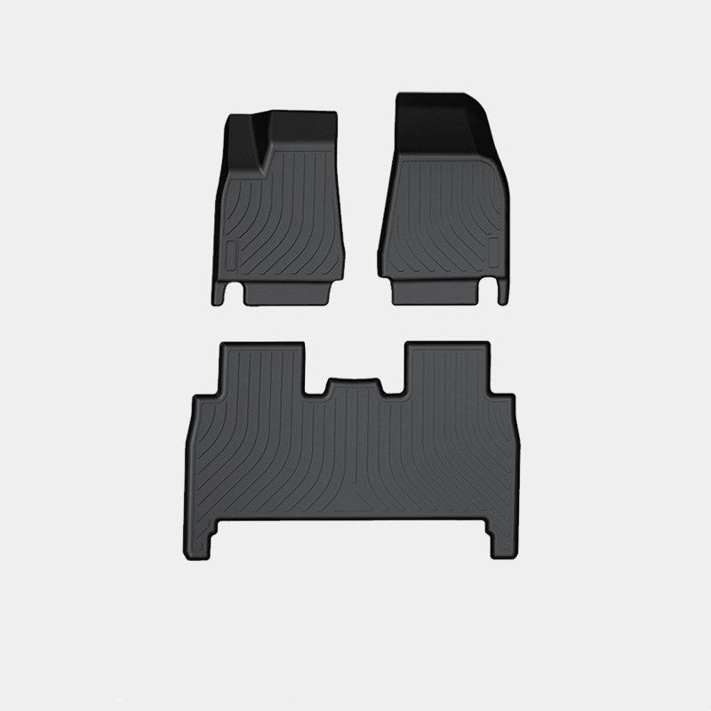 TESLA Left And Right Rudder Waterproof TPE Special Car Trunk Pad