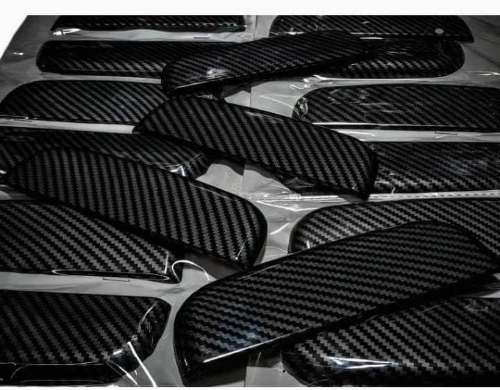 Applicable To Suzuki Alto Door Handle Carbon and Electroplating Handle Protective Cover Modification Special