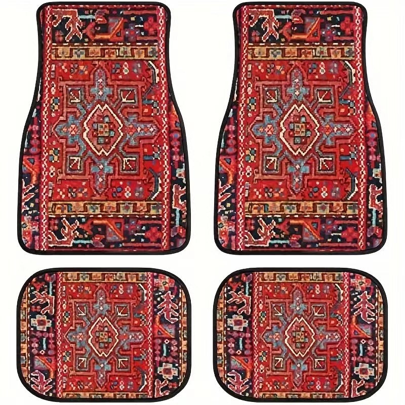 Vintage Bohemian Style Car Floor Mat A+ Carpet