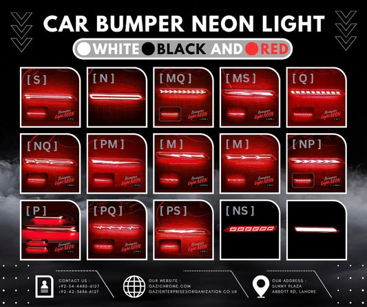 Brilliant Neon Rear Bumper Light for Toyota RAV4 2019-2020 & Camry 2006-2014 – Lexus IS-F, GX470, RX300 Compatible