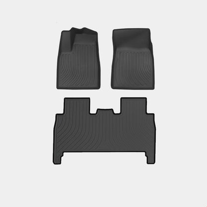 TESLA Left And Right Rudder Waterproof TPE Special Car Trunk Pad