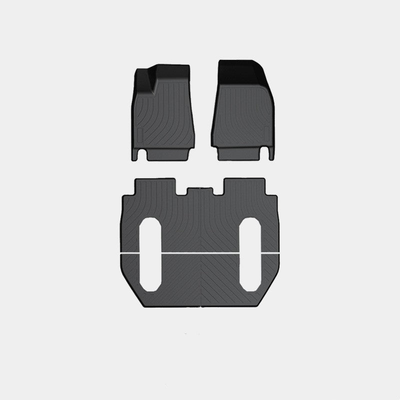 TESLA Left And Right Rudder Waterproof TPE Special Car Trunk Pad