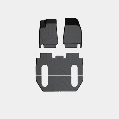 TESLA Left And Right Rudder Waterproof TPE Special Car Trunk Pad