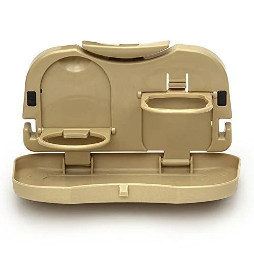 Seat Back Car Cup Holder Car Beverage Tray Folding Car Dinner Plate