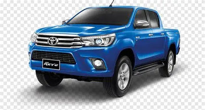 HILUX REVO FORTUNER 2015-2023 Carbon Fiber Water Transfer Rearview Mirrors Cover