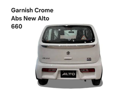 Alto Rear Garnish Chrome With Free Gift Chrome Handle Set