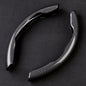 Car Steering Wheel Cover Four-season Unisex Sports Carbon Fiber Pattern Ultra-thin Anti-slip Power-assisted Handlebar Card Cover